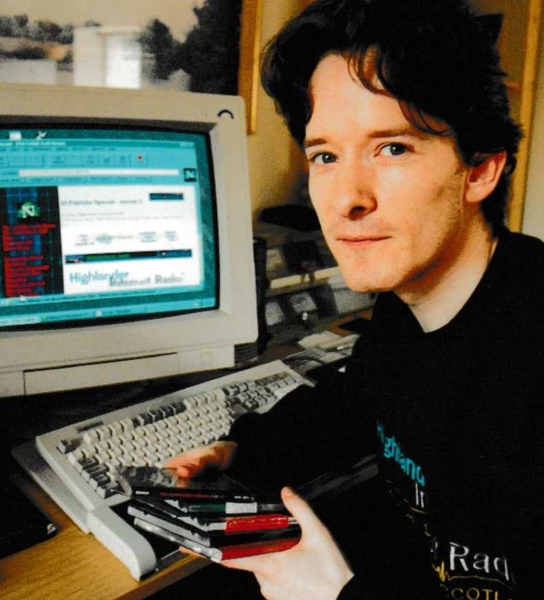 Mark I. Monaghan - ProdcerMark - Scottish publisher and digital media developer - Highlander Internet Radio 1996